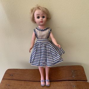 Vintage Circle P 10” 10.5” Fashion Doll, high heel sandals, dress with snap